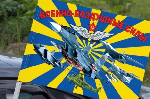 Флаг ВВС на машину