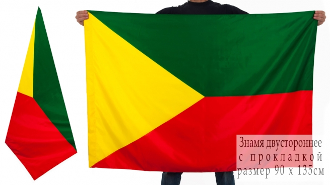 Двусторонний флаг Забайкальского края