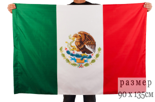 Флаг Мексики 90х135 см