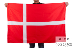 Флаг Дании 90х135 см