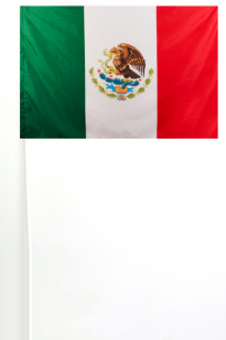 Флажок Мексики 15х23 см 