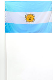 Флажок Аргентины 15х23 см