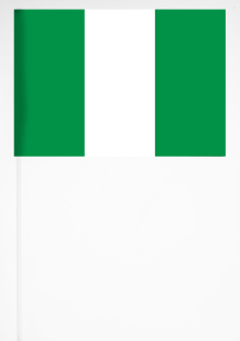 Флажок Нигерии 15х23 см