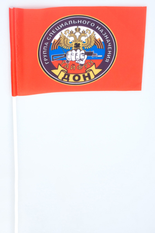 Двухсторонний флаг «21 отряд Спецназа Тайфун»