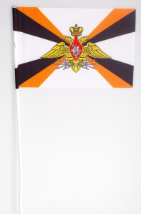 Флажок Войск связи с эмблемой