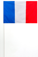 Флажок Франции на палочке