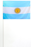 Флажок Аргентины на палочке
