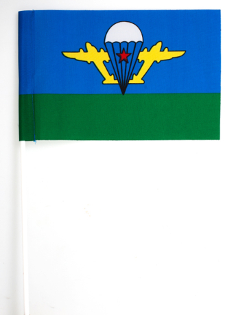 Флажок на палочке ВДВ СССР с белым куполом