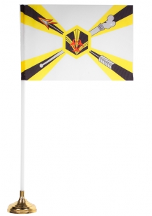 Флажок настольный Флаг Радиационной и химической защиты