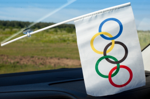 Флаг Олимпийский