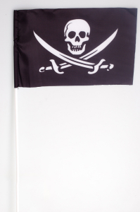 Флажок «Пиратский с саблями»