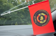 Флажок в машину с присоской Спецназ ВВ с девизом