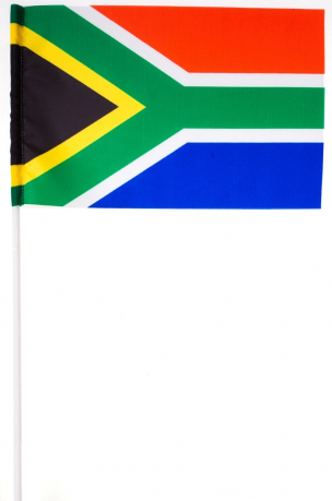 Флажок ЮАР на палочке