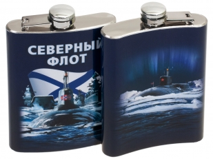 Фляжка Северный флот России - недорого