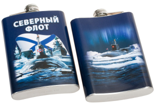 Фляжка Северный флот России - онлайн в Военпро