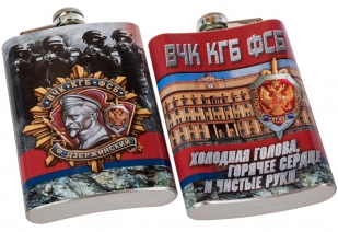 Фляжка "ВЧК-КГБ-ФСБ" заказать онлайн