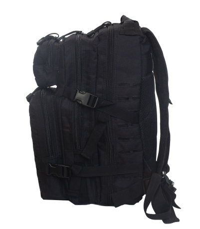 Функциональный рюкзак черного цвета - купить недорого