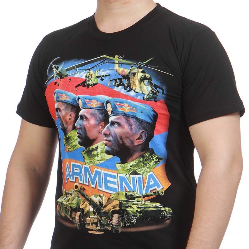 Заказывайте футболки Армения по выгодной цене