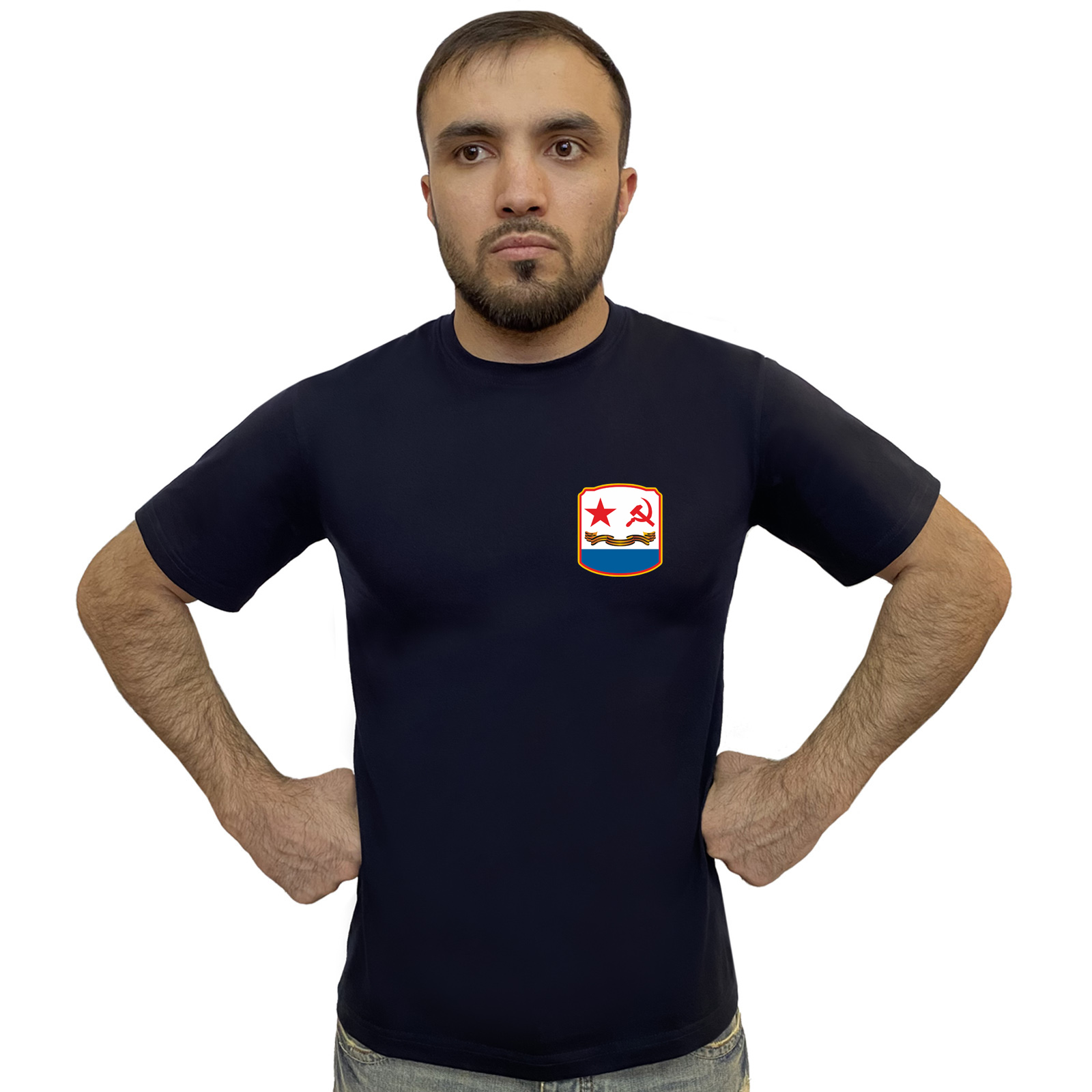 Купить мужскую футболку ВМФ СССР