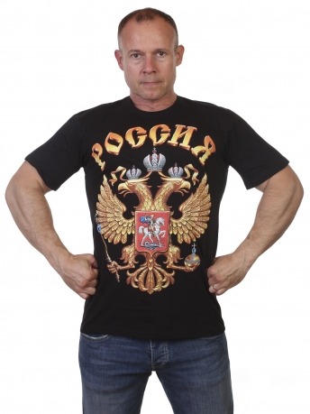 Купить футболку Герб России 
