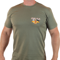 Военная мужская футболка-хлопок РВиА.