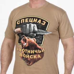 Футболка с принтом "Медведь"