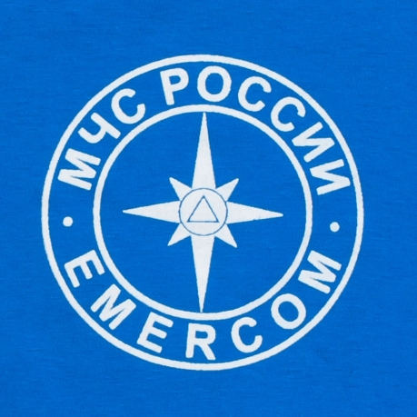 Синяя футболка МЧС с доставкой
