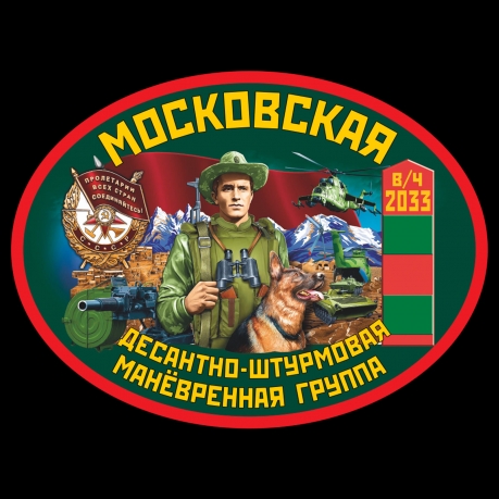 Мужская футболка Московская ДШМГ