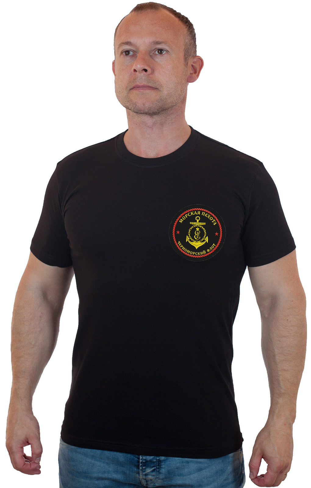 Купить футболку Морской Пехоты Черноморского Флота