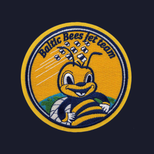 Футболка пилотажной группы Baltic Bees