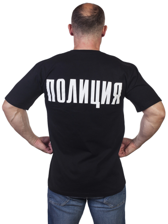 Футболка «Полиция МВД России» - заказать онлайн