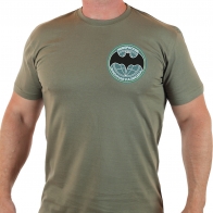 Военная футболка с шевроном Разведки Новороссии