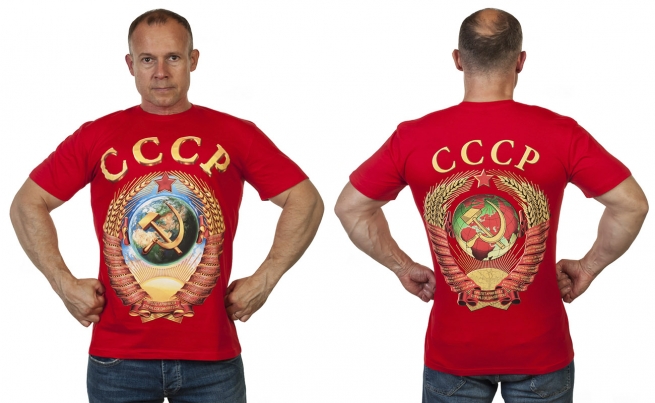 Оригинальная футболка из ностальгической коллекции СССР с доставкой