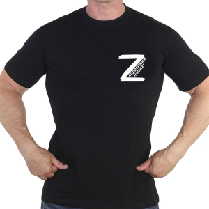 Мужская футболка с символикой "Z"