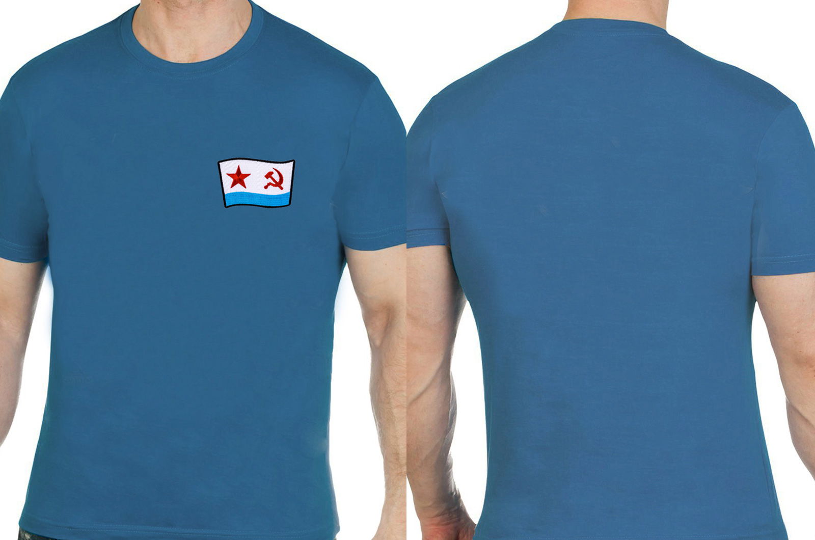 Купить в интернет магазине мужскую футболку с символикой Военно-морского Флота СССР
