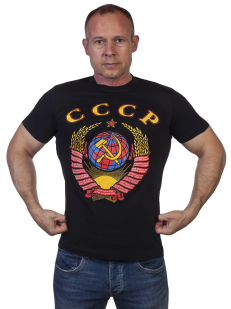 Классная футболка с гербом СССР - купить с доставкой