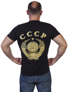 Классная футболка с гербом СССР - купить выгодно