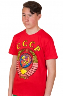 Купить футболку «СССР с Гербом»
