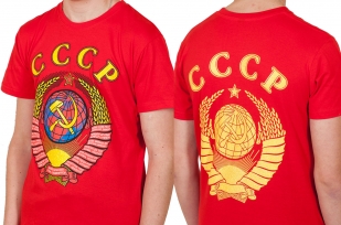 Заказать футболки «СССР с Гербом»
