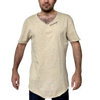 Мужская футболка с V образным вырезом от ТМ KSCY