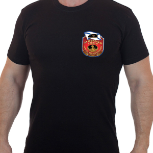Стильная мужская футболка «За Морскую Пехоту».