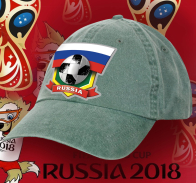 Футбольная бейсболка Russia