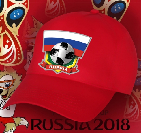 Футбольная крутая бейсболка Russia
