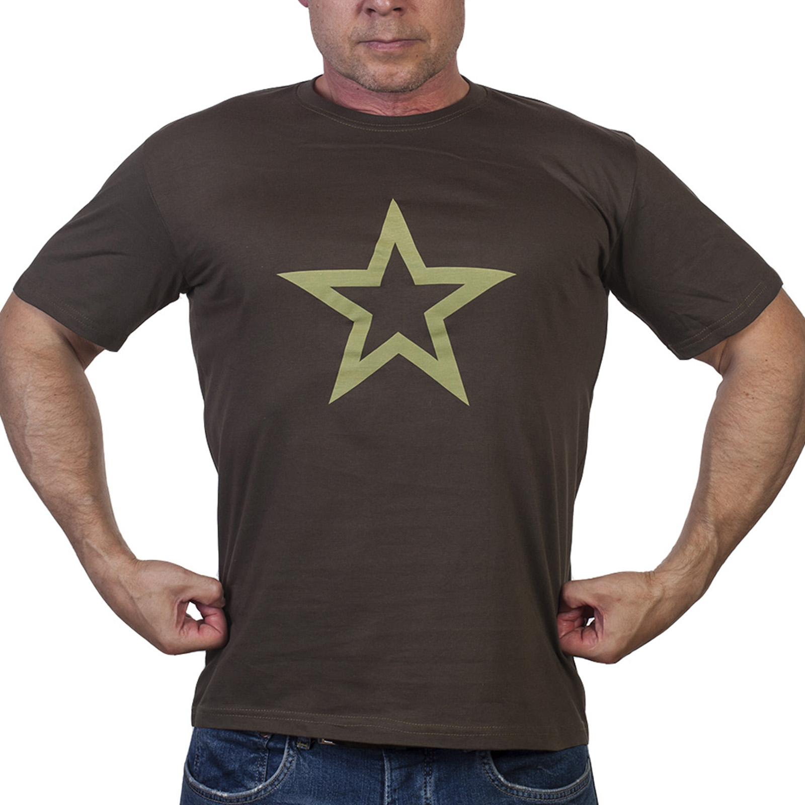 Купить в интернет магазине мужскую футболку Армия России
