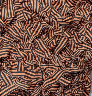 Георгиевская лента в нарезке (2.5х50см) 5.000шт