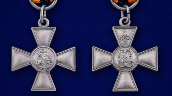 Знак Отличия ордена Св. Георгия аверс и реверс