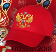 Гербовая бейсболка для фаната и патриота России