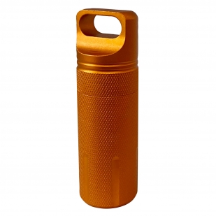 Герметичный контейнер для лекарств (оранжевый)