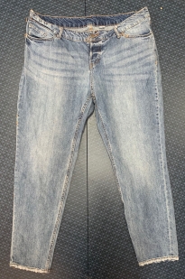 Голубые женские джинсы &Denim 