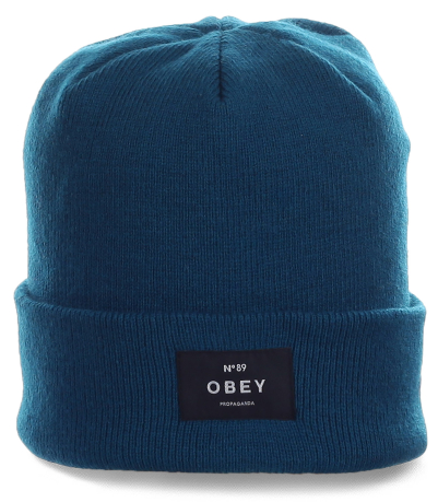 Городская шапка Obey для модных парней. Лаконичная модель безупречного качества